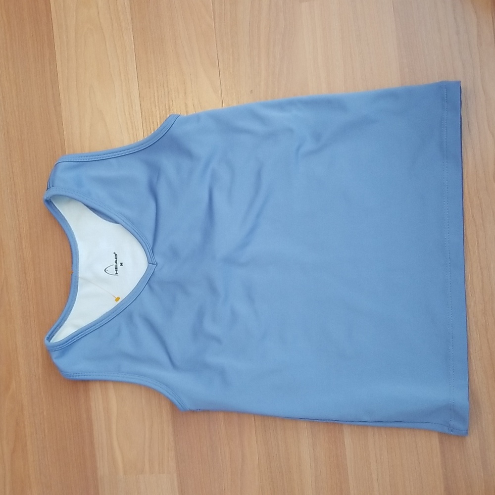 Head Racer-back Tankini Top Blue Size M